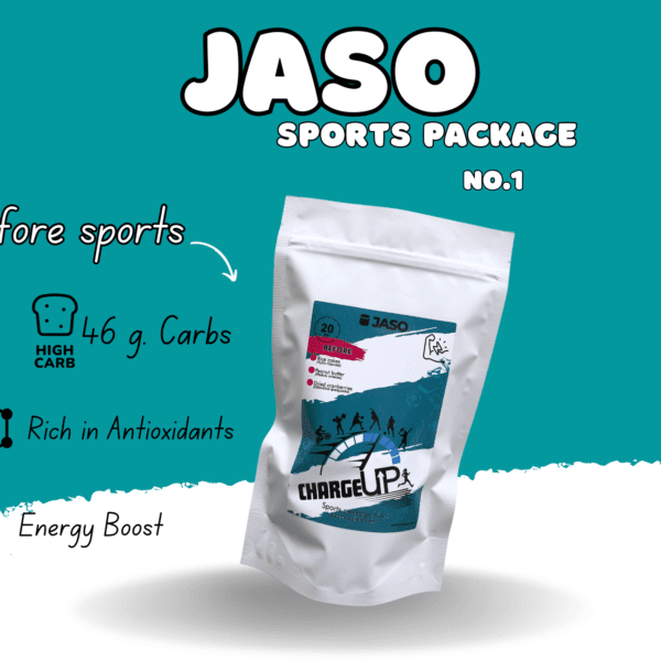 JASO ChargeUP No.1: Pre Workout Snacks Kit