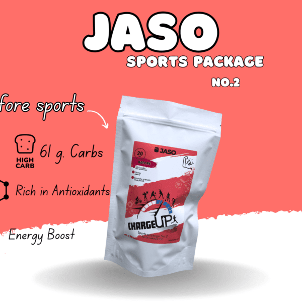 JASO ChargeUP No.2: Pre Workout Snacks Kit