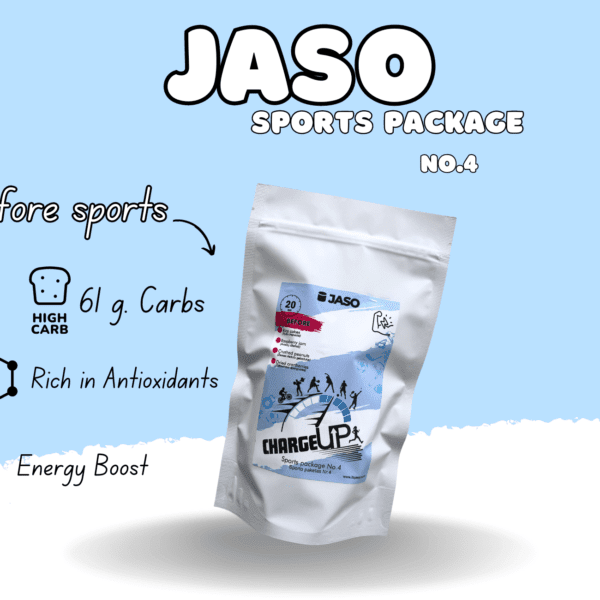 JASO ChargeUP No.4: Pre Workout Snacks Kit