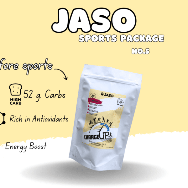 JASO ChargeUP No.5: Pre Workout Snacks Kit