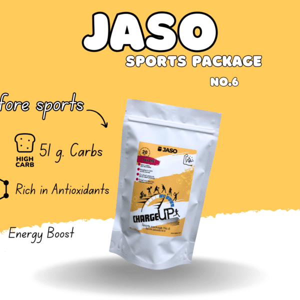 JASO ChargeUP No.6: Pre Workout Snacks Kit