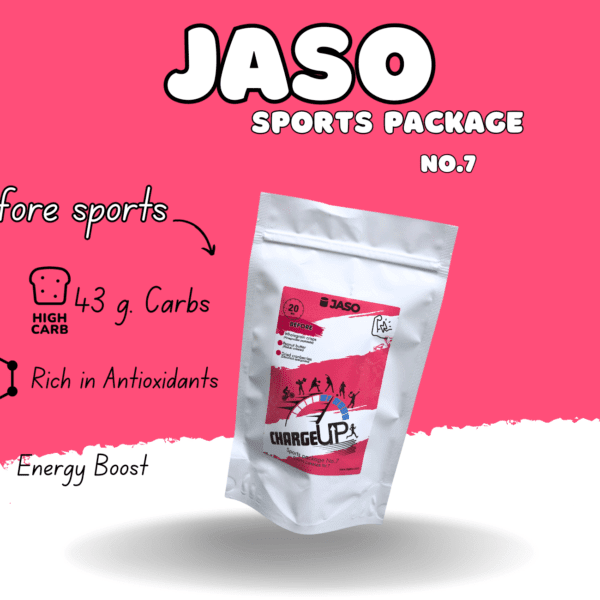 JASO ChargeUP No.7: Pre Workout Snacks Kit