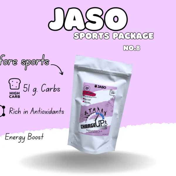 JASO ChargeUP No.8: Pre Workout Snacks Kit