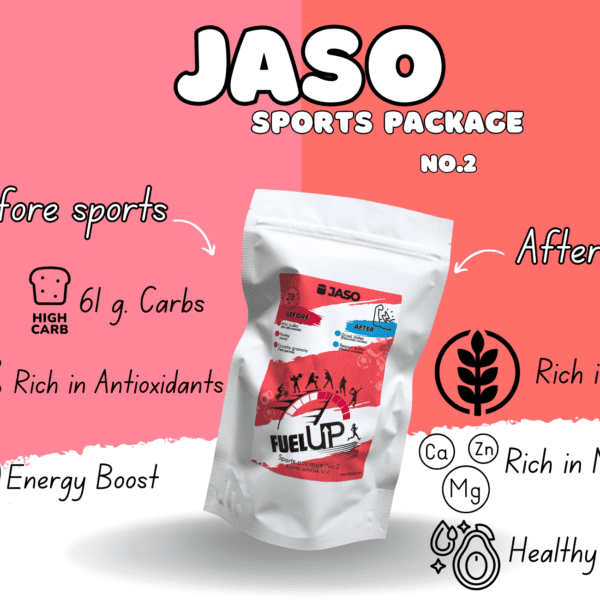 JASO FuelUP No.2: Pre and Post Workout Snacks Kit