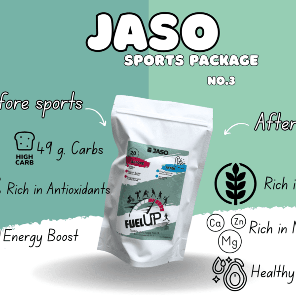 JASO FuelUP No.3: Pre and Post Workout Snacks Kit