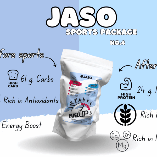 JASO FuelUP No.4: Pre and Post Workout Snacks Kit