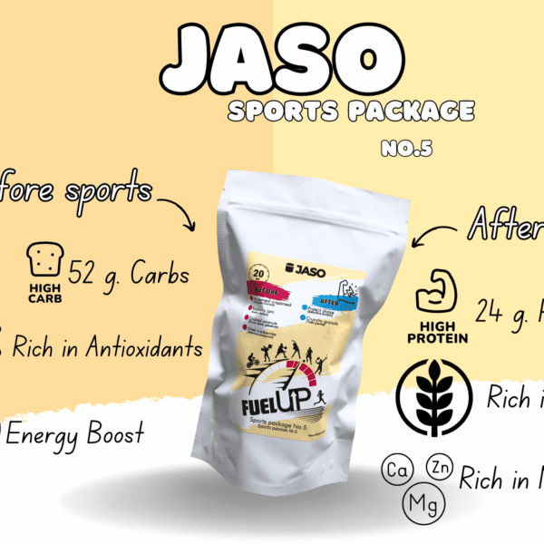 JASO FuelUP No.5: Pre and Post Workout Snacks Kit