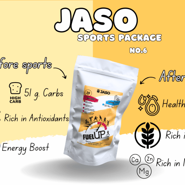 JASO FuelUP No.6: Pre and Post Workout Snacks Kit