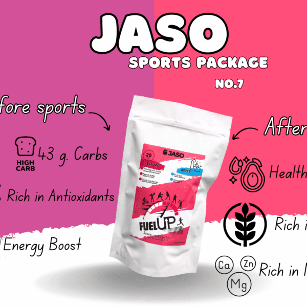 JASO FuelUP No.7: Pre and Post Workout Snacks Kit