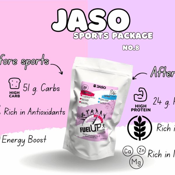 JASO FuelUP No.8: Pre and Post Workout Snacks Kit