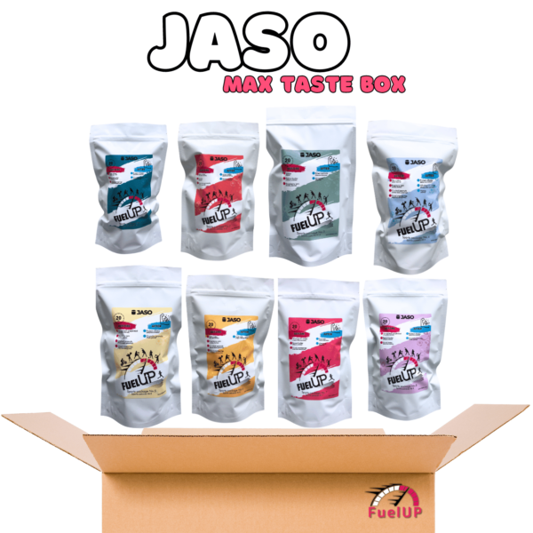 JASO FuelUP MAX TASTE BOX Pre and Post Workout Snacks